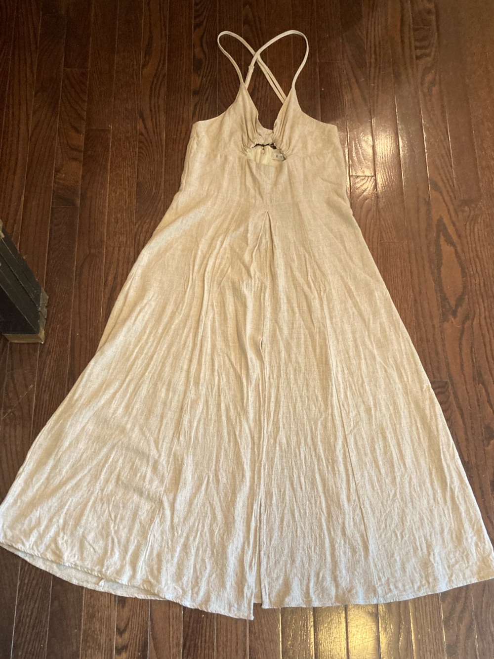 HYFVE Linen Maxi Dress - Size Medium